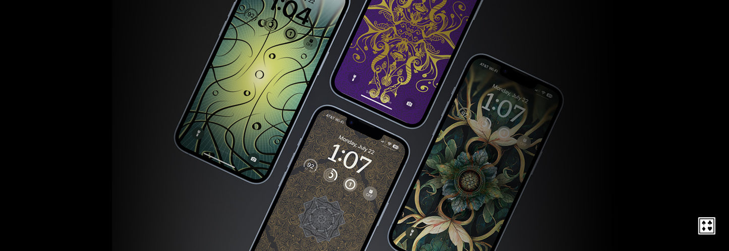 Encarded Phone Wallpapers (Digital)