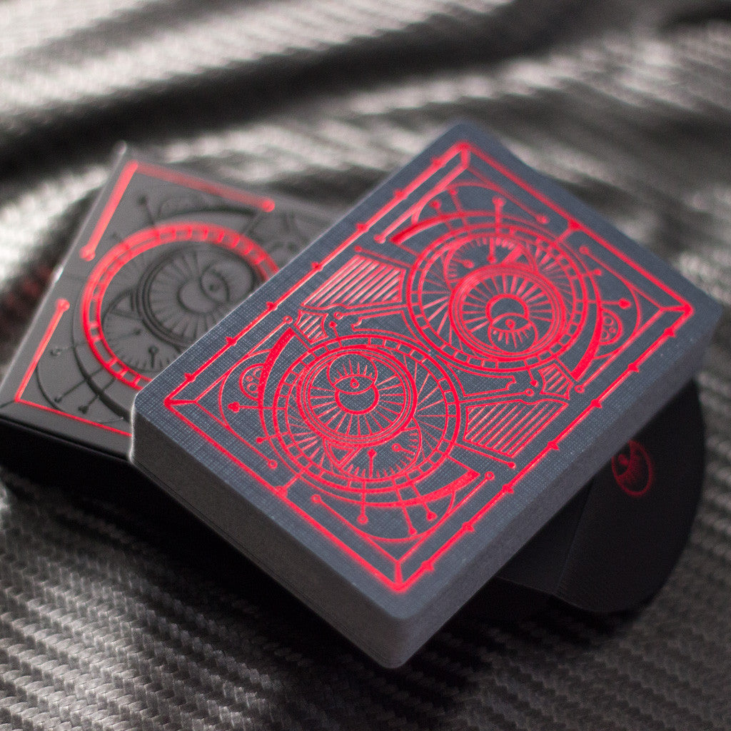 Celestial - Black Limited Edition Encarded Playing Card Co. Celestial - Black Limited Edition Encarded Playing Card Co.