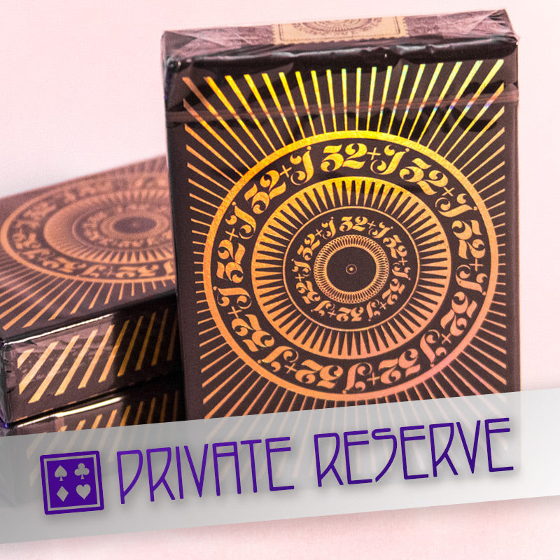 【レアデック】Private Reserve レアデック】Private Reserve Private Reserve Playing Cards | eBay