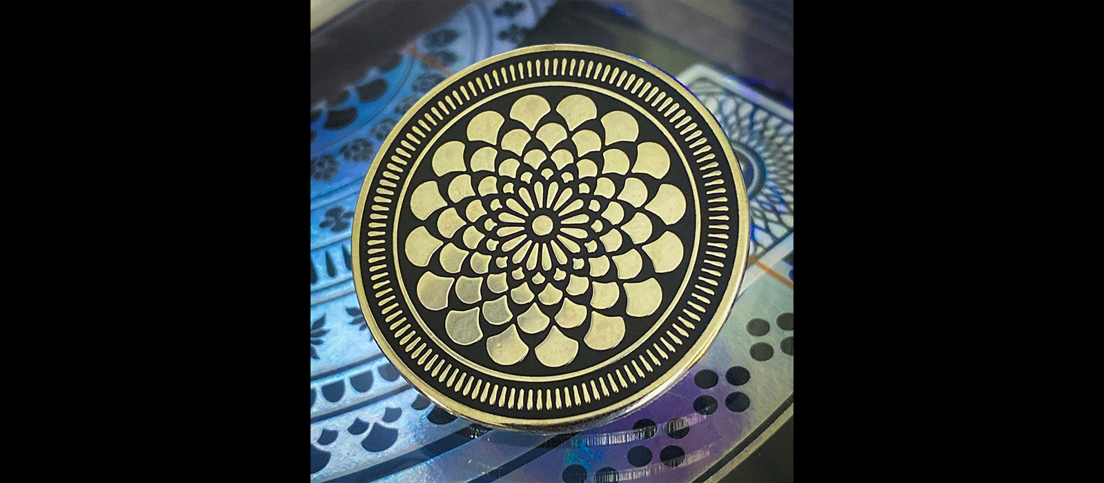 Zenith Enamel Pin – Encarded Playing Card Co.