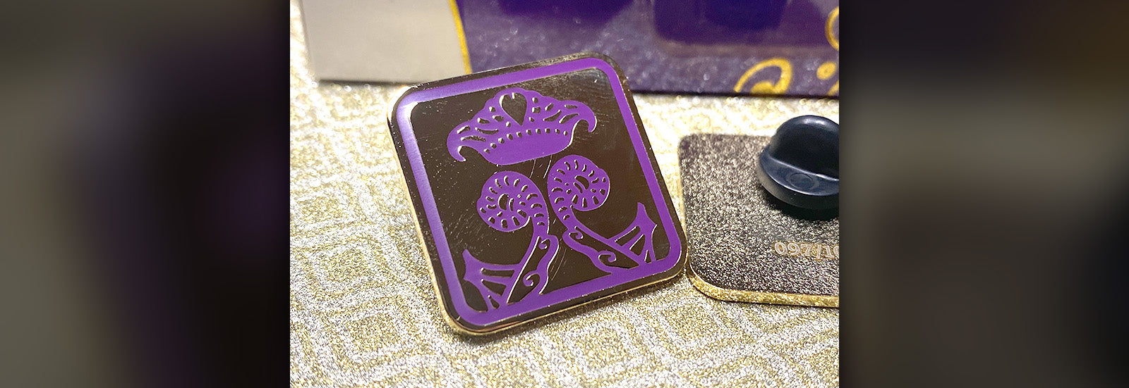 Aurum Deus Enamel Pin